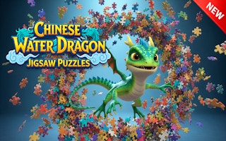 Chinese Water Dragon Jigsaw Puzzles